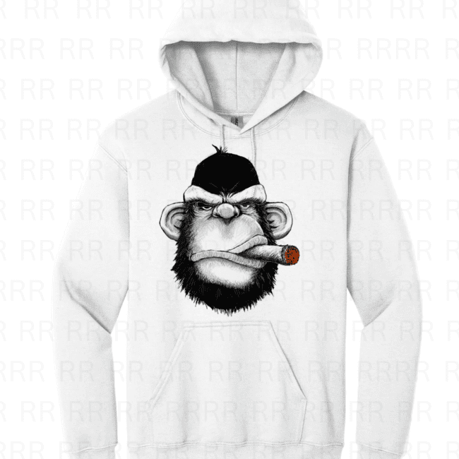 Gorilla Smoking Hoddie