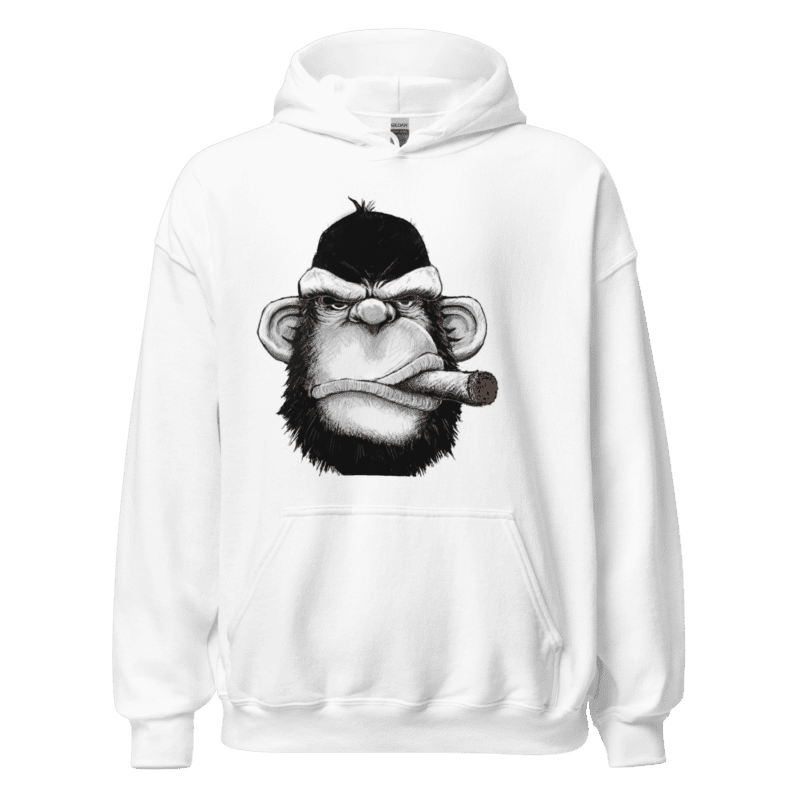 Gorilla Smoking Hoddie